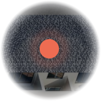 orange pin