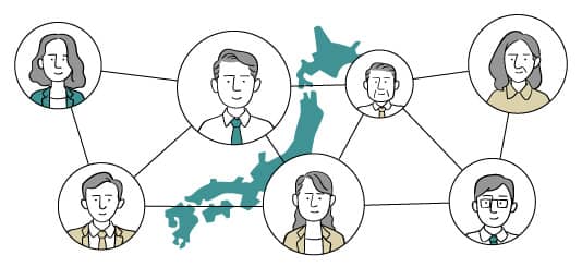 工務店・ビルダー様の全国規模の強固なネットワーク形成