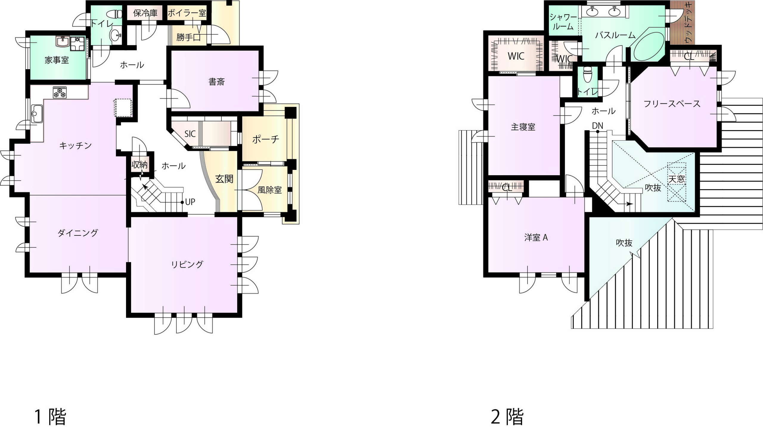 HOUPARK 住宅平面図